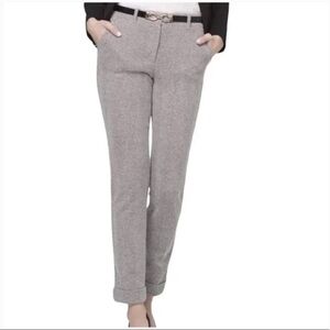 White House Black Market The Girlfriend Herringbone Trouser Pants